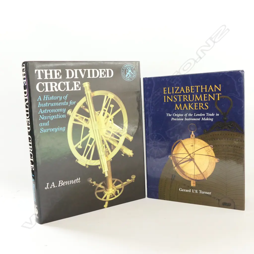 2 BOOKS: THE DIVIDED CIRCLE & ELIZABETHAN INSTRUMENT MAKERS Image 1++
